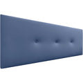 dhome kunstleder oder acualine stoff kopfteil einfarbig mit knoepfen gepolstert high range luxus bett kopfteil modernes schlafzimmer polsterung kuntsleder blu 160x50cm betten 150160