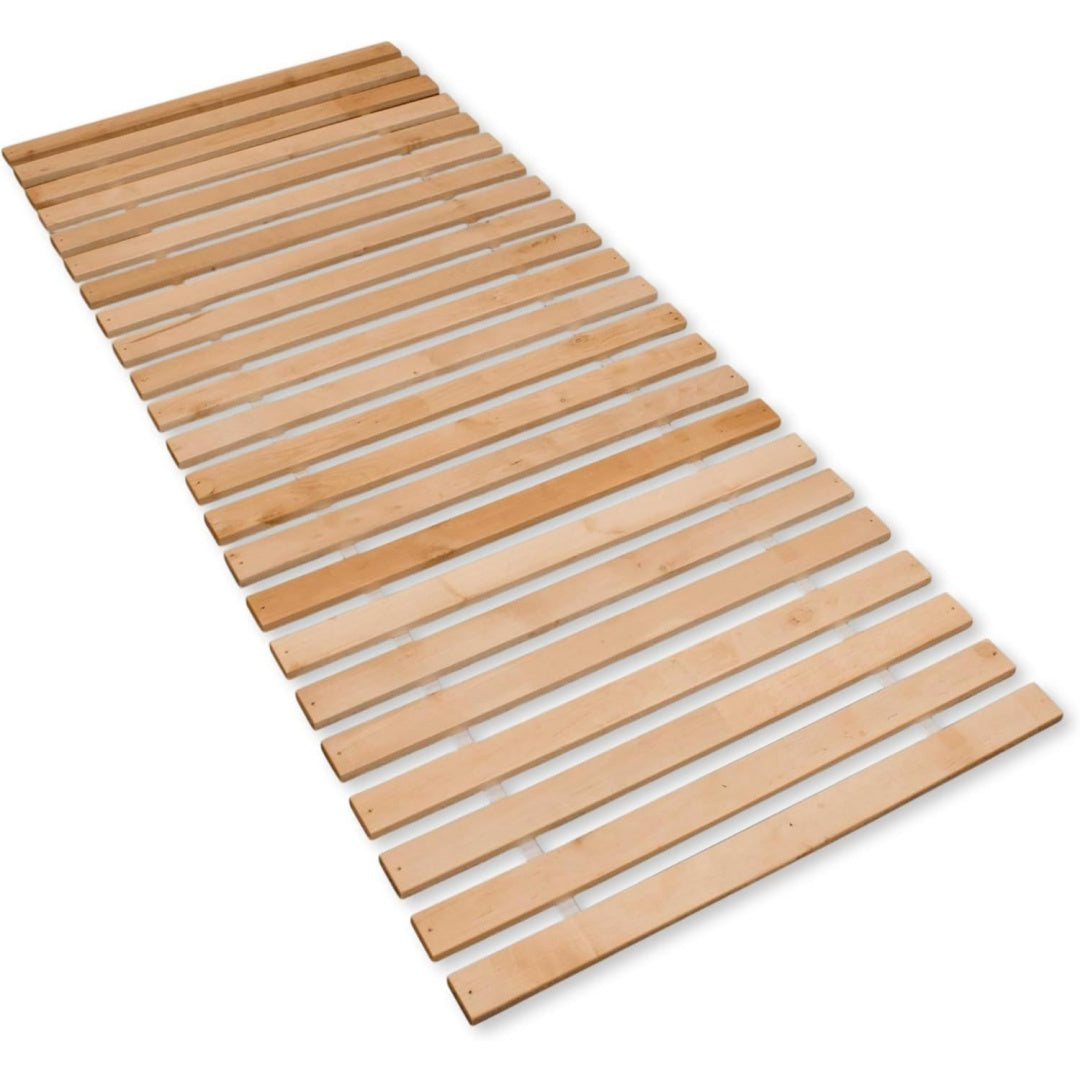 premium rollrost stabiles erlenholz mit 23 leisten und befestigungsschrauben groesse 80 x 200 cm