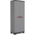 stilo kunststoffschrank hoch dunkelgrauschwarzrot 68 x 39 x 173 cm
